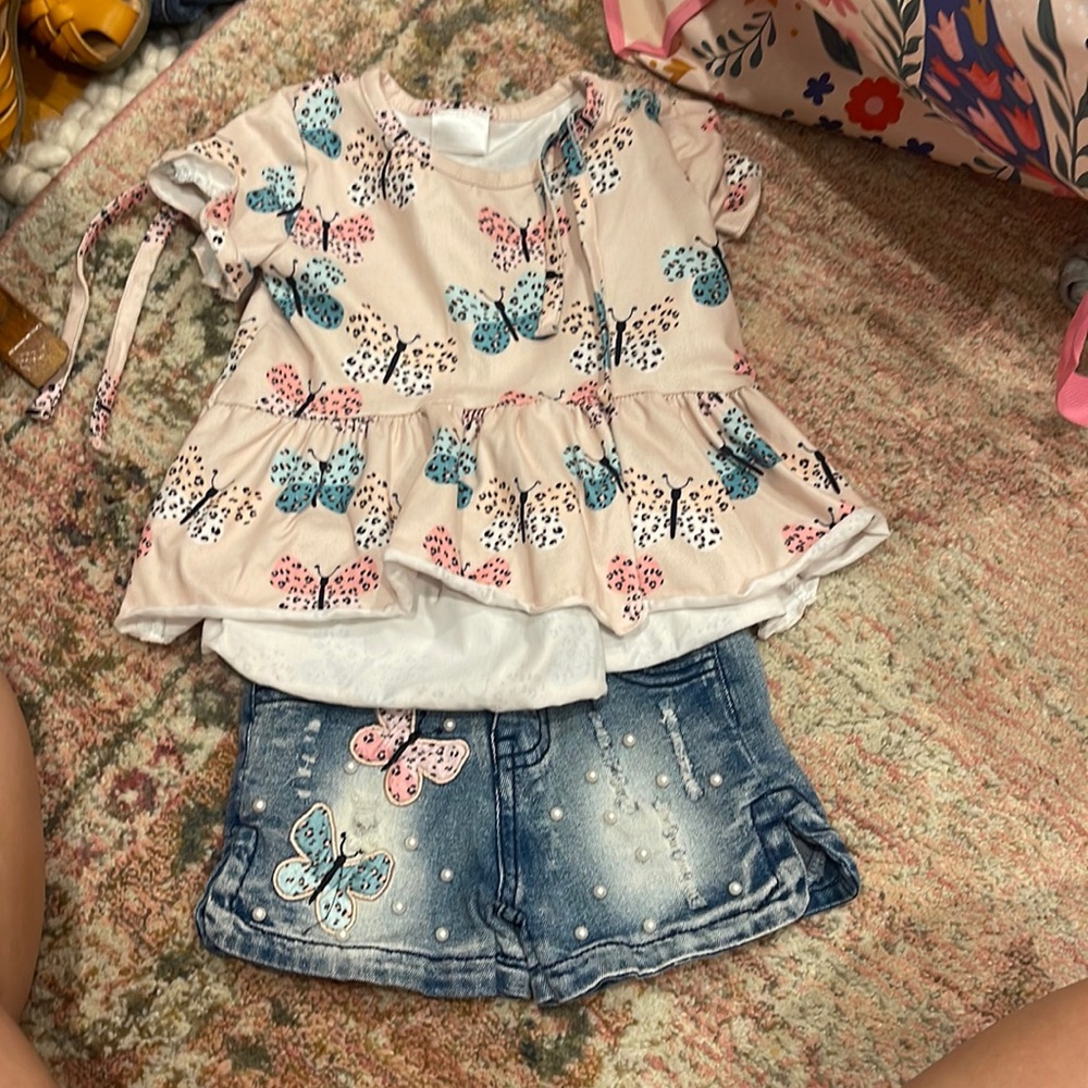 2 Piece Butterfly